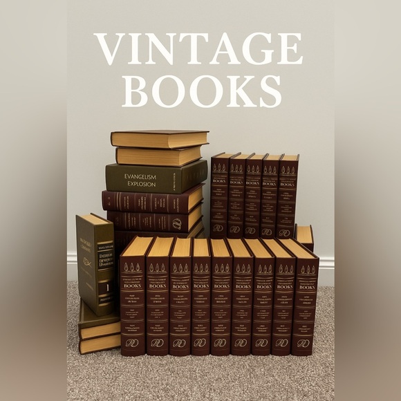 Classic Brown Hardcover vintage Book collection - mostly readers digest 47 books - Picture 1 of 12